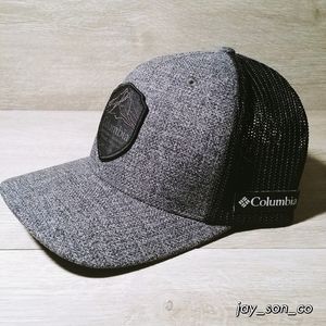 Columbia Flexfit Gray/Black Small/Medium